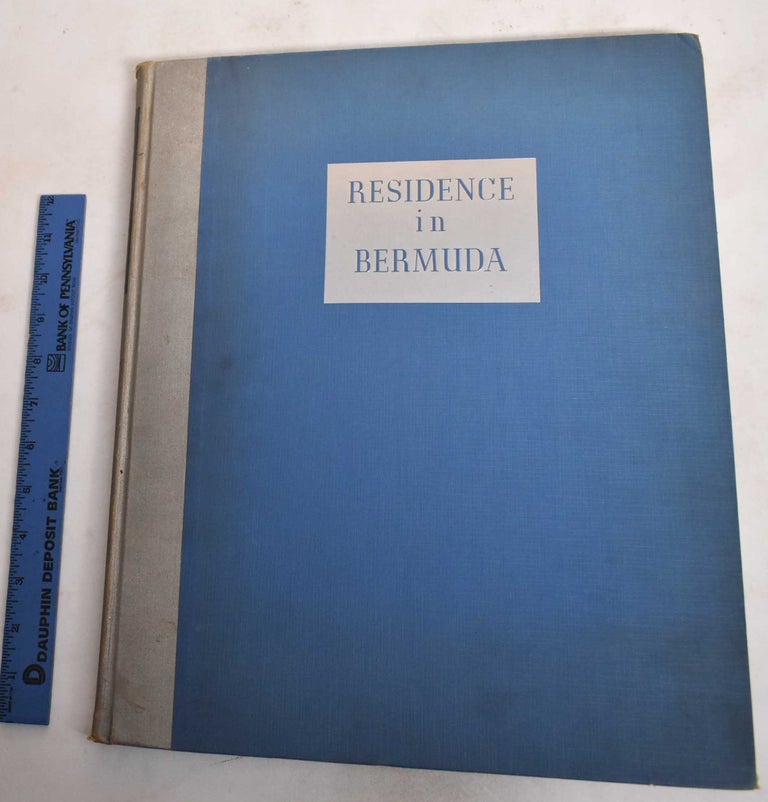 Item #131422 Residence in Bermuda. Bermuda Trade Development Board, Allen Hervey.