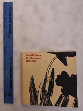 Item #131636 David Hockney: 23 Lithographs 1978-1980. Ltd Tyler Graphics