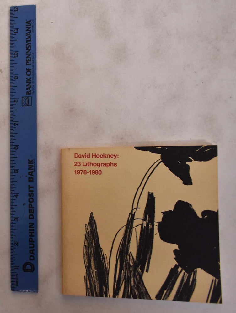 Item #131636 David Hockney: 23 Lithographs 1978-1980. Ltd Tyler Graphics.