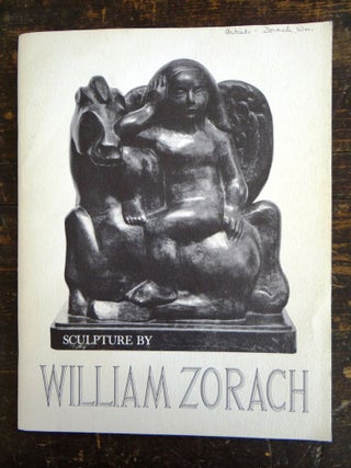 Item #13259 Sculpture by William Zorach (1887-1966). Arlene B. Dellis, Introduction