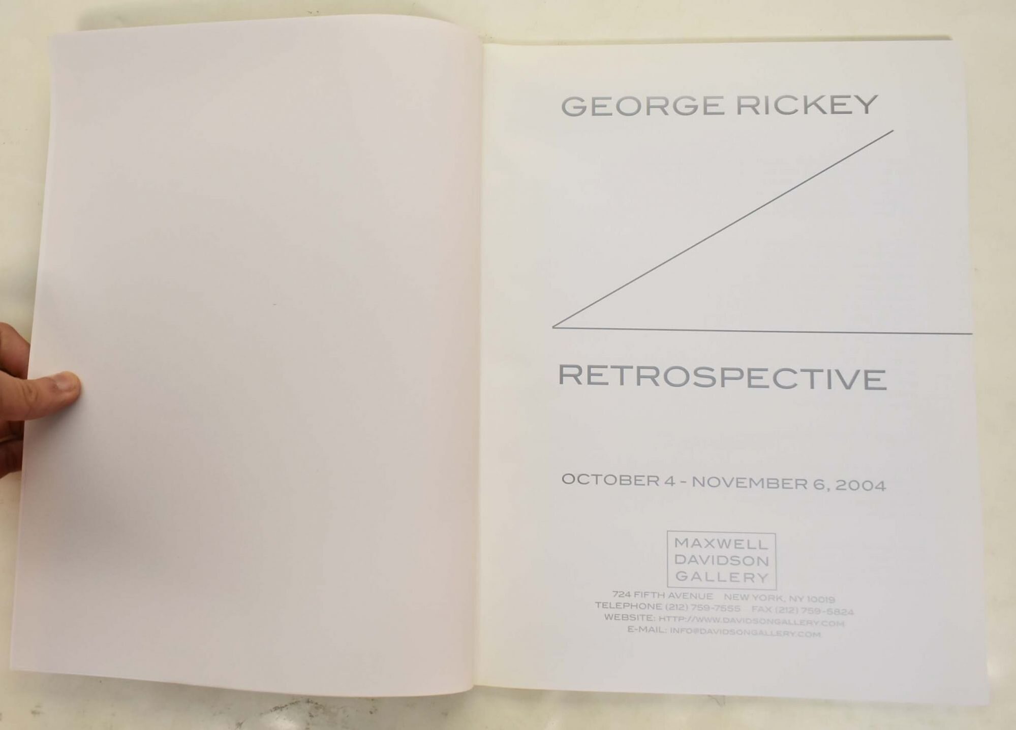 George Rickey: Retrospective | George Rickey, Maxwell Davidson Gallery