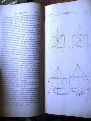 The Custom Cutter and Fashion Review, Issued Monthly for Technical and Scientific Information (Vol. III No. 2 to No. 7; and No. 9 to No. 12, bound together)