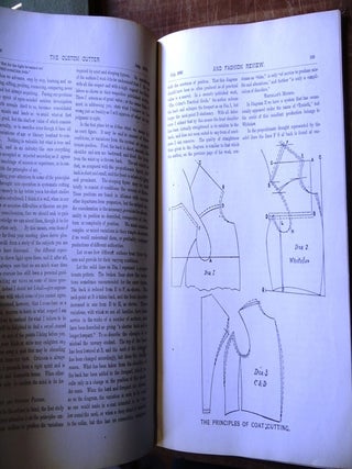The Custom Cutter and Fashion Review, Issued Monthly for Technical and Scientific Information (Vol. III No. 2 to No. 7; and No. 9 to No. 12, bound together)