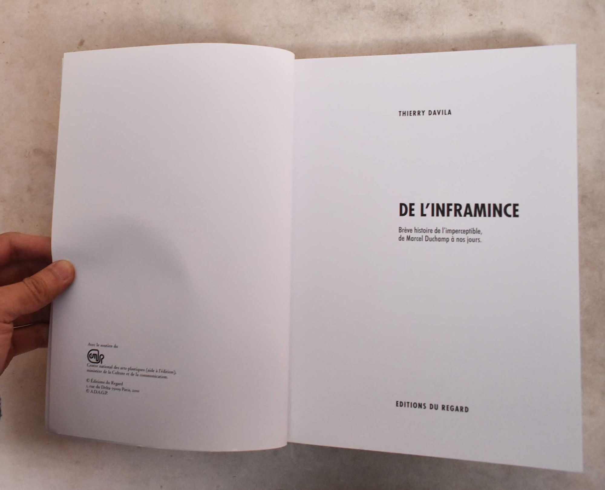 De L'Inframince: Breve histoire de l'imperceptible, de Marcel Duchamp a ...