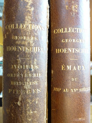Item #134290 Collections Georges Hoentschel. Introduction et Notices. Volume I: Emaux du XIIe au...