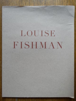 Item #134306 Louise Fishman. Judith E. Stein