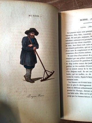 La Russie; ou Costumes, Moeurs et Usages des Russes. Suite de Gravures Coloriees avec leurs Explications