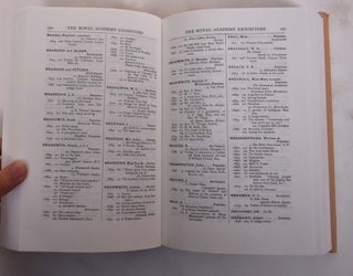 The Royal Academy of Arts: A Complete Dictionary of Contributors and Their Work from its Foundation in 1769 to 1904