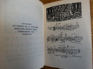L'Almanach de Cocagne pour l'an 1920 - Dedie aux vrais Gourmands et aux Francs Buveurs