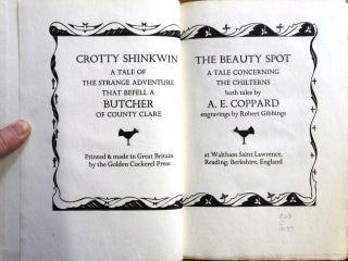 Crotty Shinkwin. A Tale of the Strange Adventure that befell a Butcher of County Clare. The Beauty Spot. A Tale concerning the Chilterns. Both tales by...