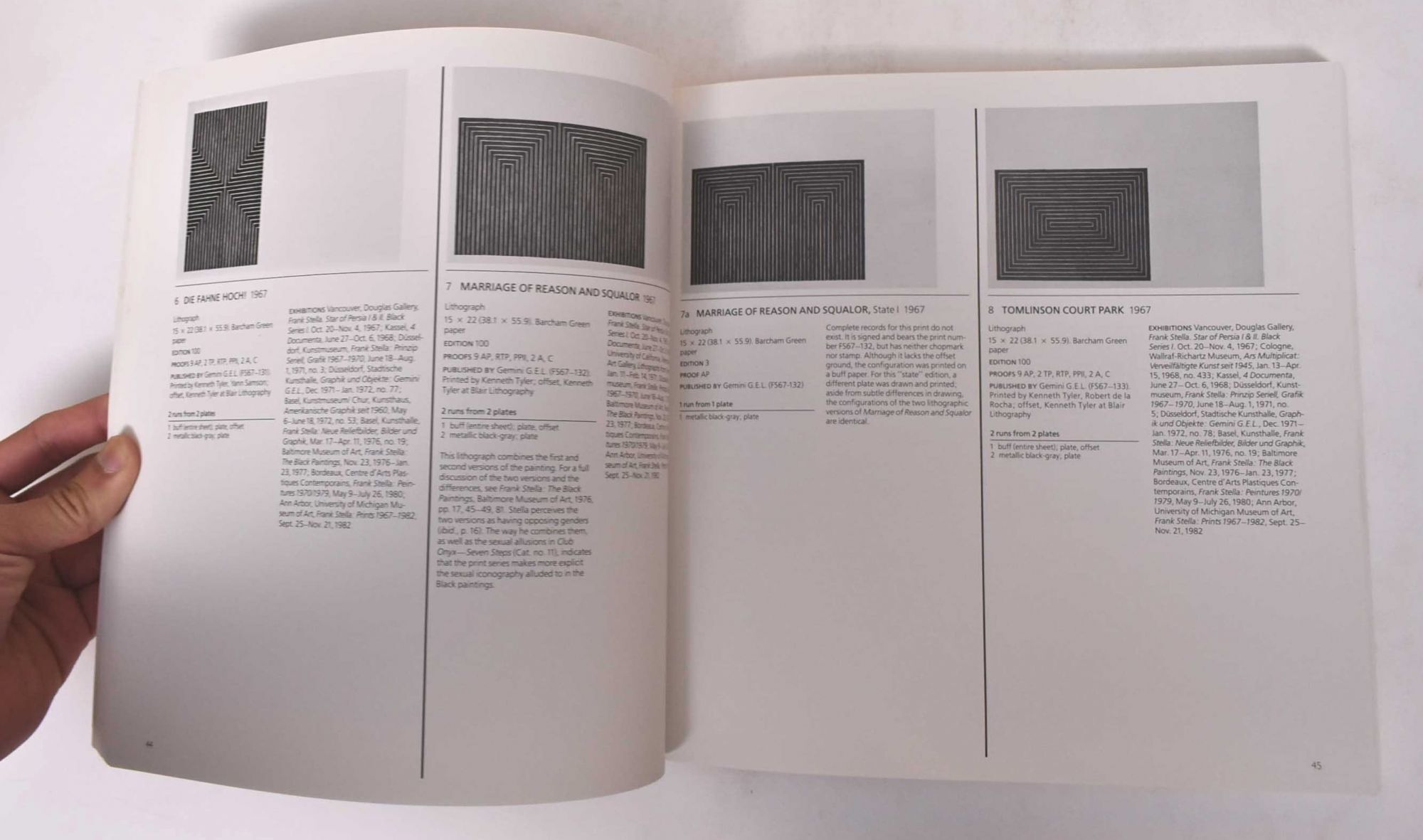 The Prints of Frank Stella: A Catalogue Raisonne, 1967-1982