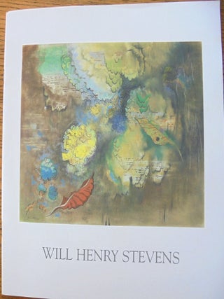 Item #13769 Will Henry Stevens (1881-1949): A Modernist's Response to Nature. Richard T. York