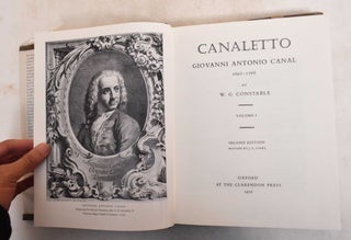 Canaletto: Giovanni Antonio Canal, 1697-1768 (2 vols.)