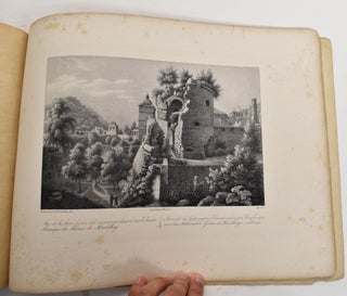 Guide to the ruins of Heidelberg Castle, with a plan, and a series of views engraved on steel. From the guide-book of Professor Dr. Theodor Alfred Leger