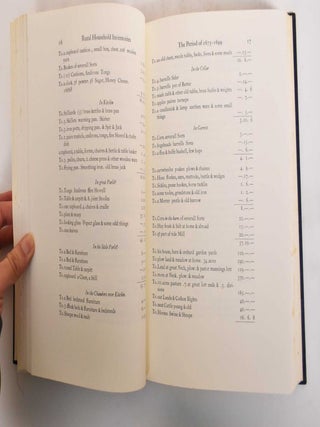 Rural Household Inventories: Establishing the Names, Uses and Furnishings of Rooms in the Colonial New England Home 1675-1775