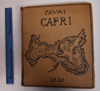 Item #141554 56 Disegni di Gennaro Favai dell isola di Capri Nel 1930. Gennaro Favai, Antonio...