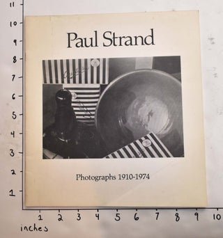Item #14178 Paul Strand: Photographs, 1910-1974. Russ Anderson