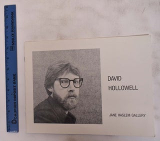 Item #141908 David Hollowell: December 1985-January 1986. Jane N. Haslem