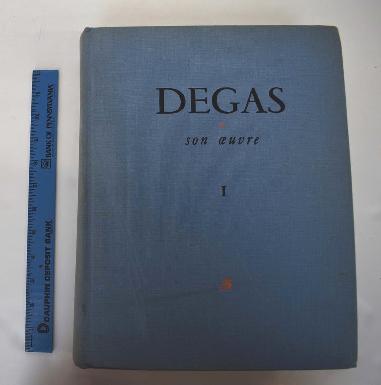 Item #143072 Degas et son oeuvre (4 vols.). Paul-Andre Lemoisne.