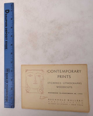 Item #143136 Contemporary Prints, Etchings, Lithographs, Woodcuts. n/a