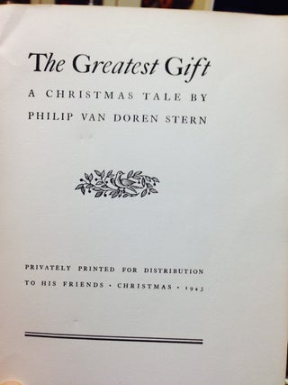 The Greatest Gift, A Christmas Tale by...