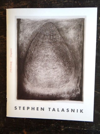 Item #14405 Stephen Talasnik: Drawings, 1990-1994. NC: UNC at Greensboro Greensboro, 1995, Mar....