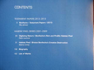 Bonifacho: Testament Papers, Vancouver 2012-2013