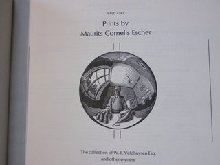 Prints by Maurits Cornelis Escher, the Collection of W. F. Veldhuysen Esq. and Other Owners (Sale 4343)