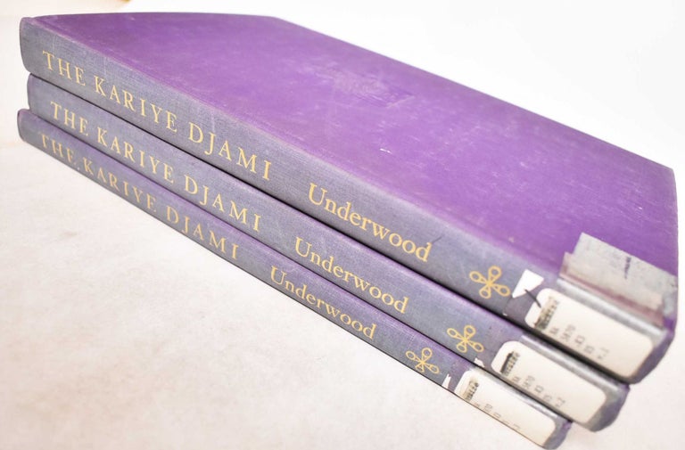 Item #145460 The Kariye Djami (3 volumes). Paul A. Underwood.