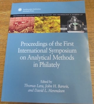 Item #145713 Proceedings of the First International Symposium on Analytical Methods in Philately...