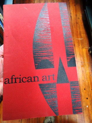 Item #146353 African Art (Collection of Mr. and Mrs. Raymond Wielgus). Raymond Wielgus, Alan Sawyer