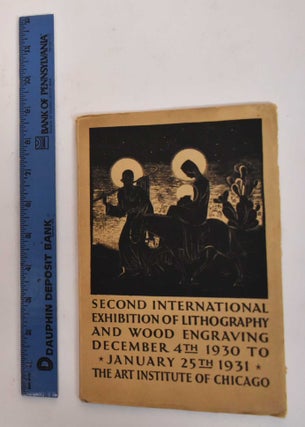 Item #146843 Second International Exhibition of Lithography & Wood Engraving Circulated by the...