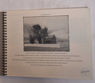 Traveling History Book: The Idaho Heritage Trust: Buildings, Collections, Artifacts