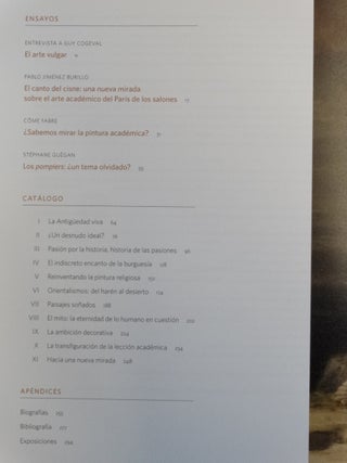 El Canto del cisne: Pinturas academicas del Salon de Paris - Colleciones Musee d'Orsay