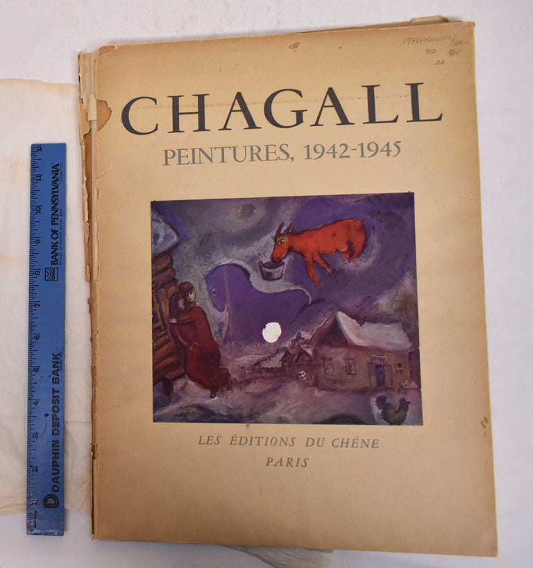 Item #149477000001 Chagall Peintures, 1942-1945. Leon Degand, Paul Eluard.