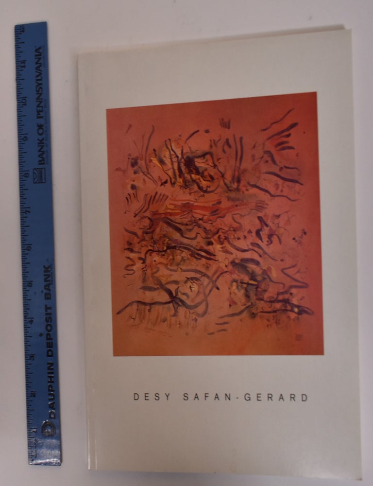 Item #150420 Desy Safan-Gerard: As In the Flesh, Paintings-Monoprints. Roland Reiss.