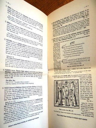 Rare and Valuable Books. A Selection of Incunabula, Illustrated XVIth Century Book, Early Sciences, Etc. (List VI)