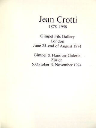 Jean Crotti, 1878-1958