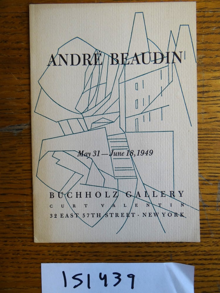 Item #151439 Andre Beaudin. Paul Eluard.