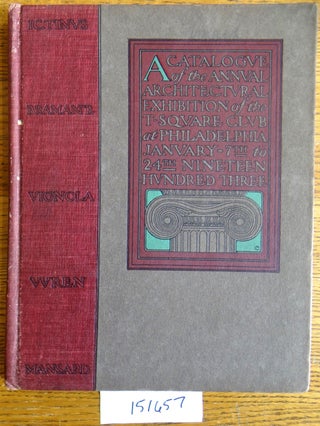 Item #151657 Catalogue of the Annual Architectural Exhibition 1902-1903. William C. Hays