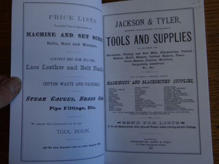 Jackson & Tyler, Importers, Manufacturers and Dealers in Tools and Supplies of all Kinds ...