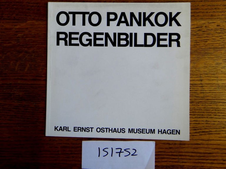 Item #151752 Otto Pankok: Regenbilder 1917-1966. Johann Heinrich Muller, Anna Chr.-Funk.