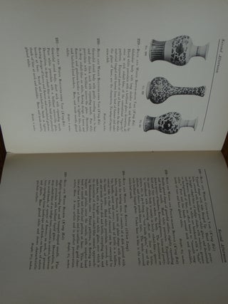 Illustrated Catalogue of a Remarkable Collection of Antique Chinese Porcelains, Pottery, Jades, Screens, Paintings on Glass, Rugs, Carpets and Many Other Objects of Art and Antiquity Formed by Mr. A.W. Bahr, the Well-Known Connoisseur and Authority on the Ancient Arts of China
