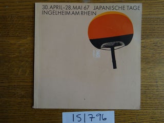 Item #151796 Japanische Tage Ingelheim am Rhein, 30. April - 28. Mai 1967. Francois Lachenal