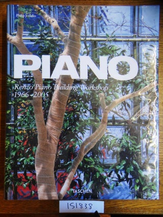 Item #151838 Piano: Renzo Piano Building Workshop 1966-2005. Philip Jodidio