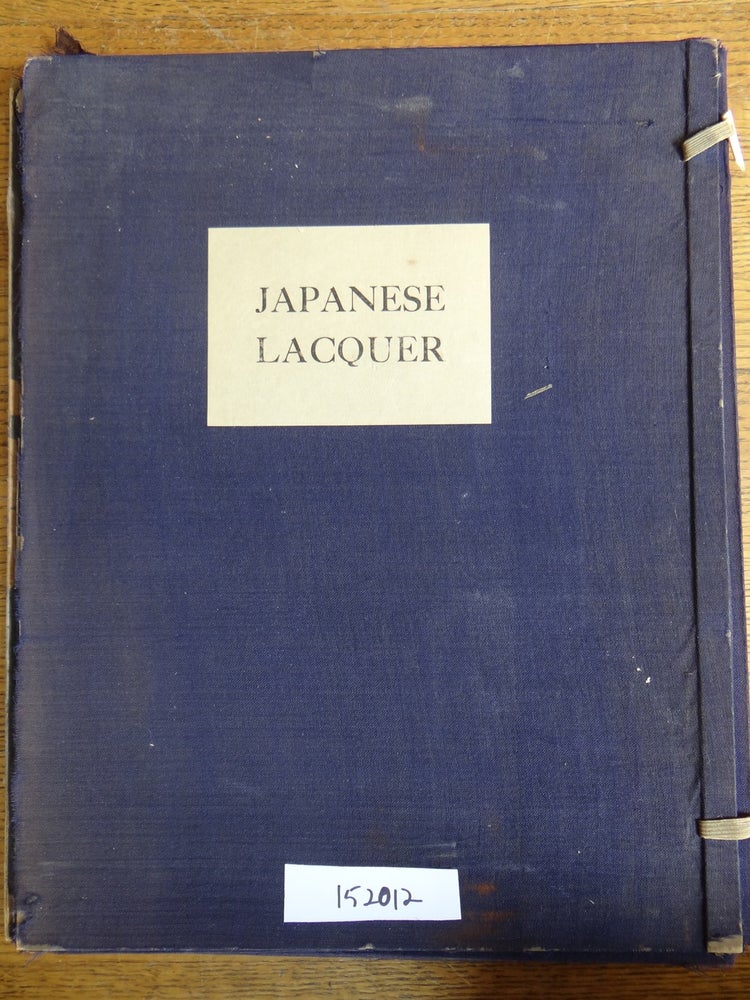 Item #152012 Japanese Lacquer. Matunosuke Kanda.
