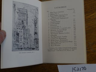 Catalogue of an Exhibition of Etchings by Joseph Pennell