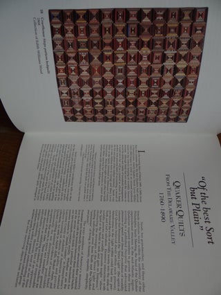 "Of the Best Sort but Plain": Quaker Quilts from the Delaware Valley 1760-1890