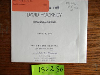 Item #152250 David Hockney: Drawings and Prints