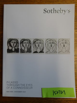 Item #152727 Picasso Through the Eyes of a Connoisseur - Sale: N09217 PABLO. Sotheby's